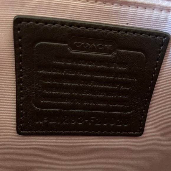 COACH VINTAGE Peyton Embossed‎ Leather Bag - Picture 5 of 9